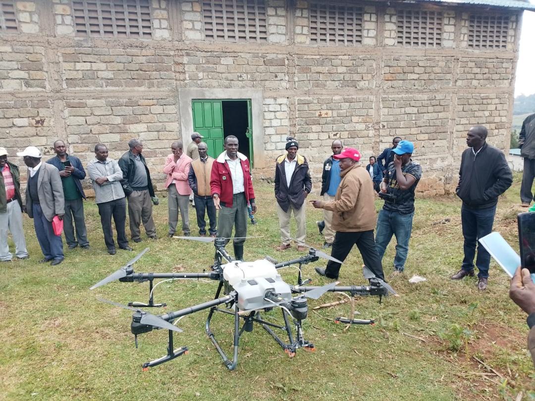 Drone Awareness Training at Kuona Mbele Farmers’ Society 