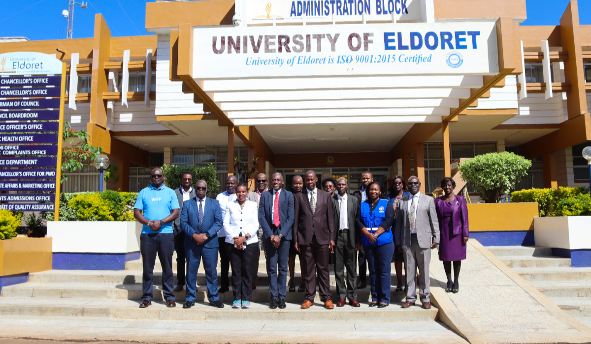 University of Eldoret Signs Strategic MoU with the World Food Program to Advance TAGDev 2.0 Objectives