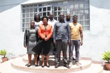 Prof. Julius Ochuodho, TAGDev 2.0 Coordinator, UoE, Prof. Nancy Mungai, TAGDev 2.0 Coordinator, Egerton University and TAGDev 1 Alumni 